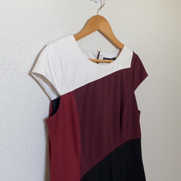 Color block work dress - Picture 2 of 5